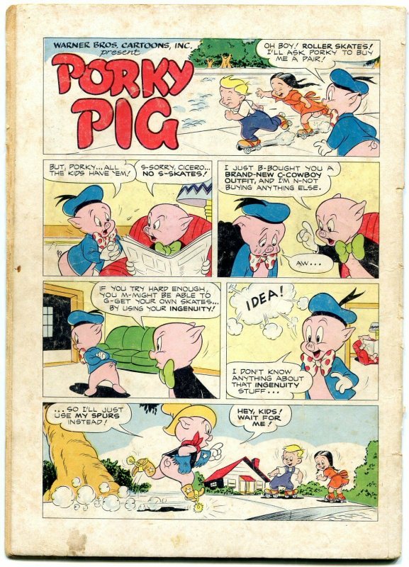 Four Color Comics #360 1951- Porky Pig Tree of Fortune FR/G