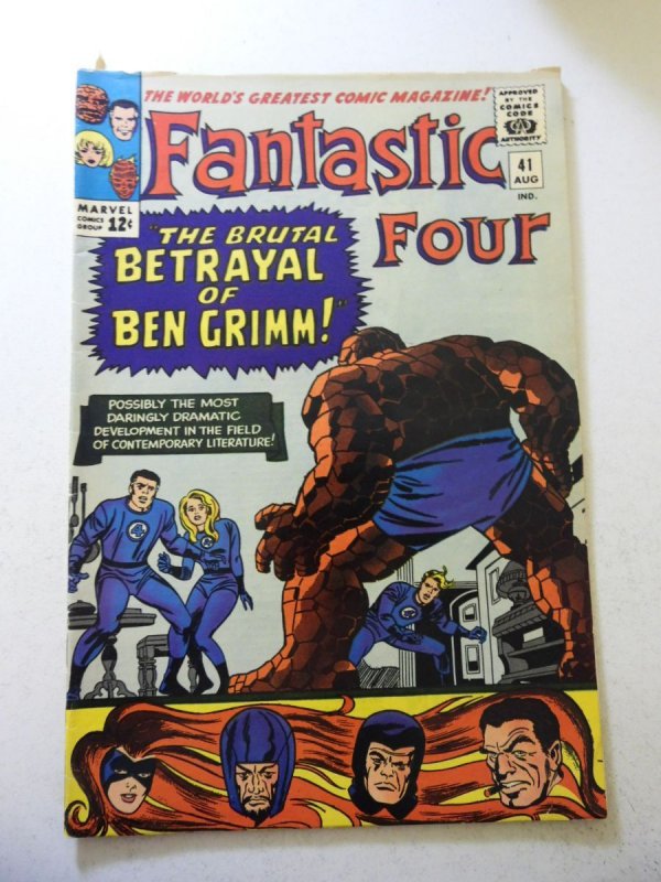 Fantastic Four #41 (1965) FN- Condition