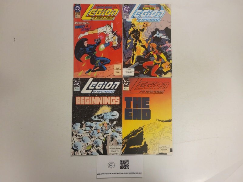 4 Legion of Super- Heroes DC Comics #35 36 38 39 76 TJ27
