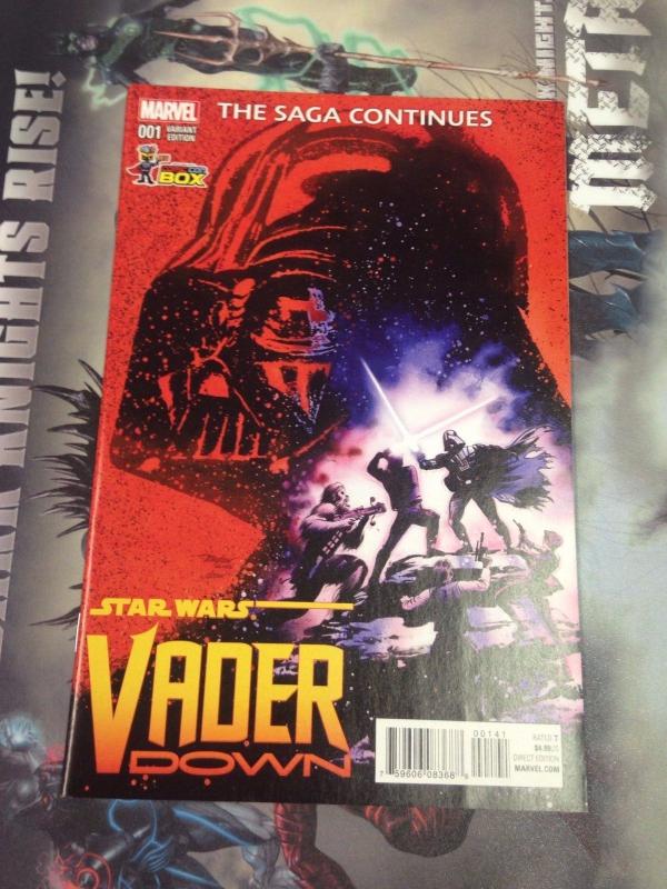 Star Wars Vader Down #1 NM Mayhew sketch variant Comic Con Box