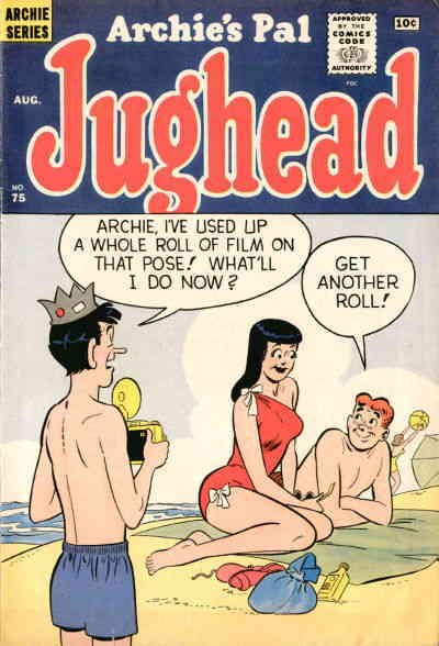 Archie's Pal Jughead #75 COVERLESS ; Archie | low grade comic