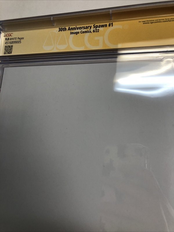 30th Anniversary Spawn (2022) # 1 (CGC 9.8 SS) Signed & Sketch Ken Steacy •Blank