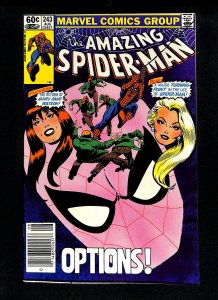 Amazing Spider-Man #243 Newsstand Variant