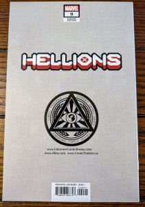 HELLIONS #9 NM LUCAS WERNECK UNKNOWN COMICS EXCLUSIVE TRADE DRESS VARIANT   759606098743