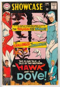 Showcase #75 (Jun-68) FN+ Mid-High-Grade Hawk and Dove