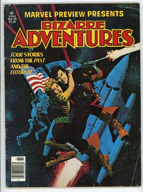 Marvel Preview #20 (1980) Georde Perez Howard Len Wein Chaykin Punisher FN