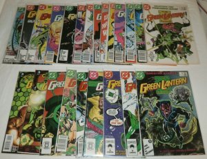 Green Lantern V2 #172-200 (incom.) Corps V1 #201-224 (miss. 3) comics lot of 41