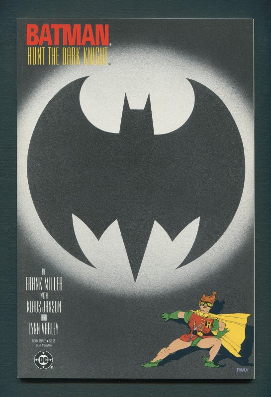 Dark Knight Returns #3 (2nd Print) / 9.4 NM   May 1986