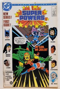 Super Powers (3rd Series) #1 (Sept 1986, DC) 7.0 FN/VF