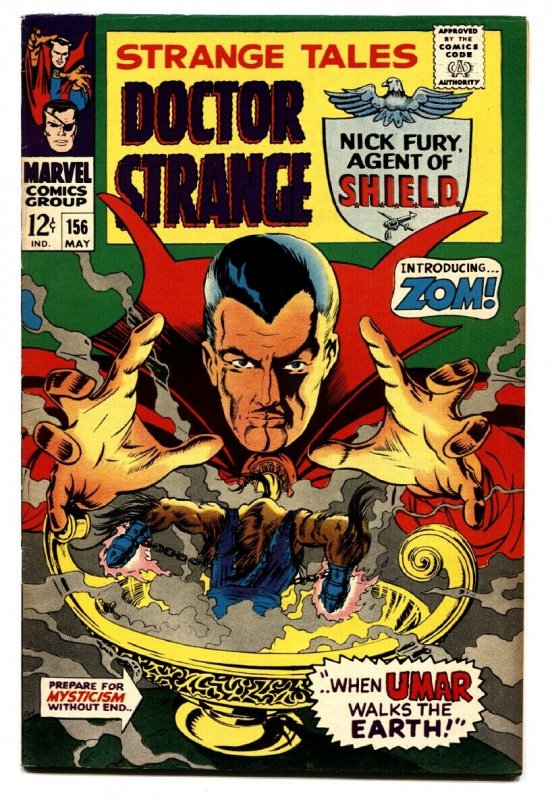 STRANGE TALES #156 comic book-DOCTOR STRANGE/NICK FURY-STERANKO VF