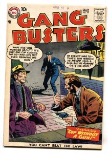 Gang Busters #58 1956-DC-Cop Without A Gun-comic book