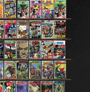 Huge Lot 170+ Comics with Badger, Grimjack, Star Trek, Nexus & More!