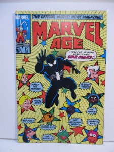 Marvel Age #19 (1984) Spider-Man Black Costume