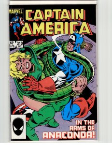 Captain America #310 (1985) Captain America [Key Issue]
