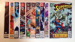 Action Comics 731 732 733 734 735 736 737 738 739 740 Near Mint Lot Set Run 