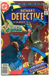 DETECTIVE COMICS #479, VF+/NM, Batman, 44 pages, Hawkman, Clayface, 1937 1978