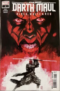 Darth Maul: Black, White, Red #1 Cover A Alex Maleev Marvel Comics 2024 EB260