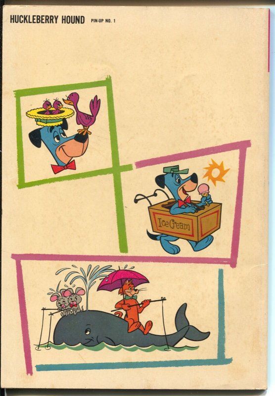 Huckleberry Hound Chuckleberry Tales #18 1962-1st Gold Key-Hanna-Barbera-FN+