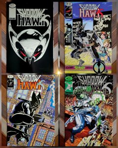 Shadowhawk #1-4 VF (Image 1993) ft Spawn, Arson, Savage Dragon, Liquifier & More