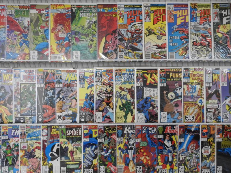 Huge Lot 140+ W/ What If?, Spiderman, What If?+ Avg VF Condition