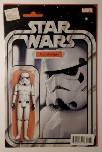 Star Wars #7 (9.2, 2015) Storm Trooper Figure Cover