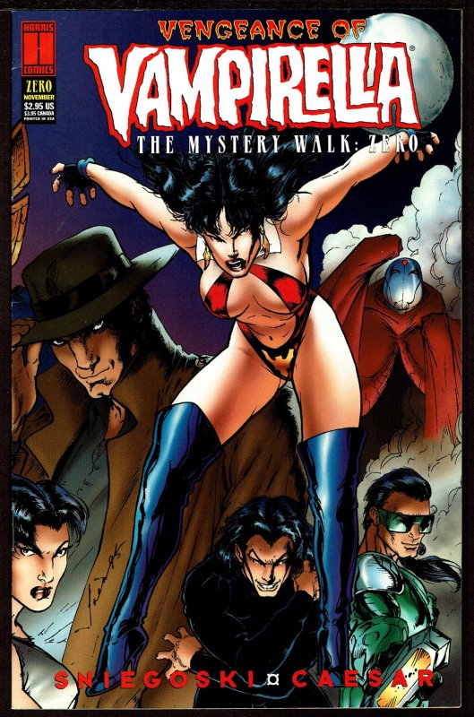 Vengeance of Vampirella #0  ( 1995, Harris)  9.2 NM-