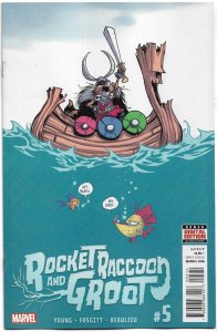 ROCKET RACCOON & GROOT#5 VF/NM 2016 SKOTTIE YOUNG MARVEL COMICS