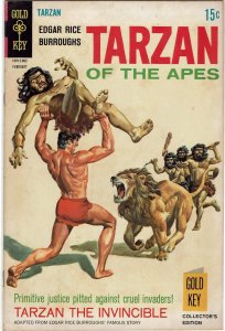 Tarzan #182 Gold Key Edgar Rice Burroughs VF