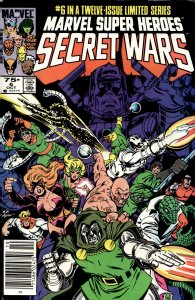 Marvel Super Heroes Secret Wars #6 (1984) Buckaroo Banzai [Key Issue]