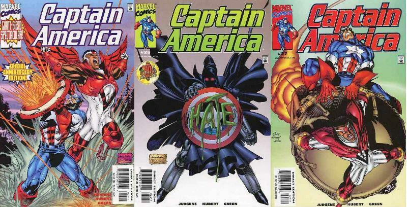 CAPTAIN AMERICA (1998) 25-27  Twisted Tomorrows COMICS BOOK