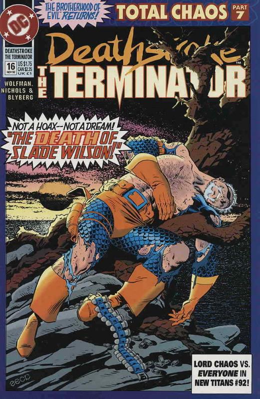 Deathstroke the Terminator #16 FN; DC | save on shipping - details inside