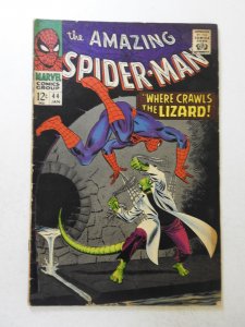 The Amazing Spider-Man #44 (1967) VG Condition moisture stain, ink fc