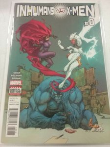 Inhumans VS X-Men #0 Marvel Comics 2016 NW47