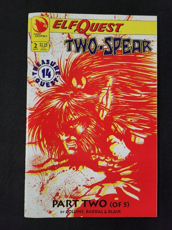 Elfquest Two-Spear 5PC #1-5 - Delfin Barral Art / Complete Set (8.5/9.0) 1996