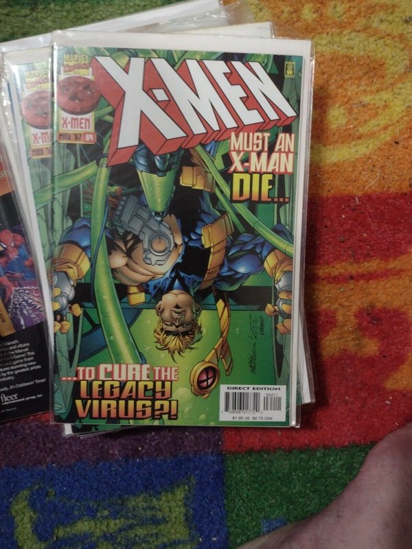 X MEN # 64 1997 marvel disney LEGACY VIRUS SHANG CHI ZERO TOLERANCE legacy