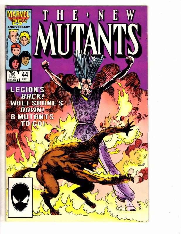 Lot Of 8 New Mutants Marvel Comic Books # 37 38 39 41 42 44 50 51 X-Men GJ1