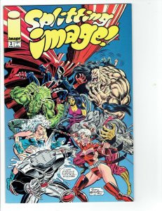 SPLITTING IMAGE #2 Spoof Spawn Dragon Pitt NM- Image Comics 