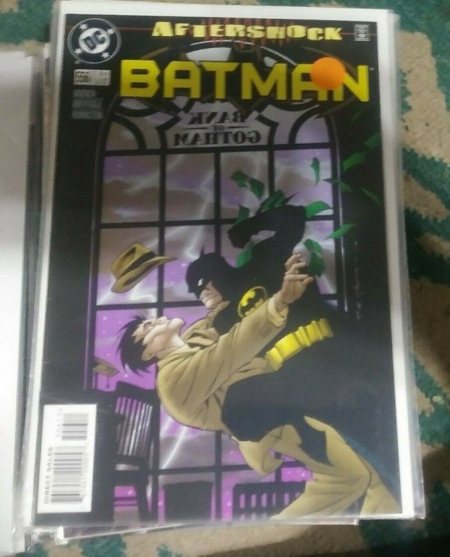 Batman #556 1998 DC comics aftershock pt 1 gotham robin nightwing alfred 
