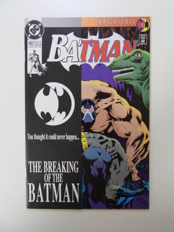 Batman #497 Direct Edition (1993) NM- condition