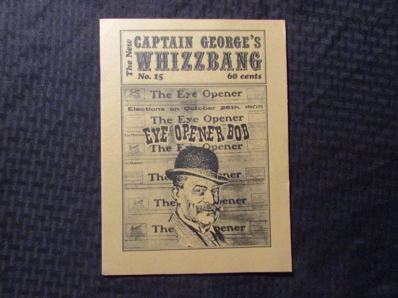 1973 Captain Georges WHIZZBANG Fanzine #15 FVF 7.0 Tarzan B-Westerns