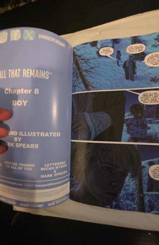 Mark Spears Monsters #8 Blind Bag Virgin Variant A10 2025 Horror