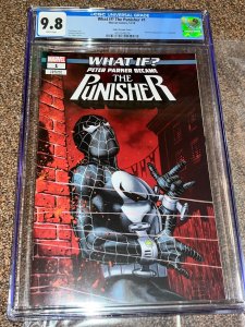 What if Peter Parker Became Punisher 1, Jusko Variant Cover, CGC Graded 9.8