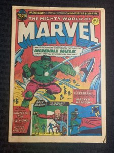 1973 April 14 THE MIGHTY WORLD OF MARVEL #28 VG+ 4.5 Incredible Hulk