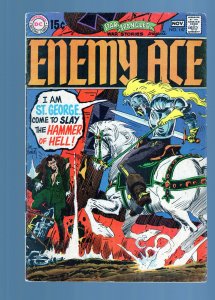 Star Spangled War Stories #147 - Feat. Enemy Ace. St. George App. (4.0) 1969