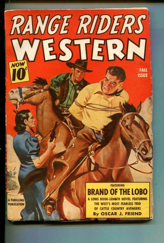 Range Riders Western Pulp Fall 1948-Three Musketeers of Cattle Country