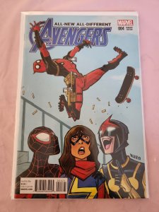 All-New, All-Different Avengers #4 Bobby Rubio Deadpool Variant (2016)