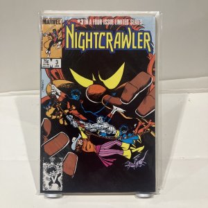 Marvel Comics Nightcrawler #3 1985