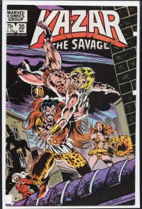 Ka-Zar the Savage #20 (1982) Ka-Zar