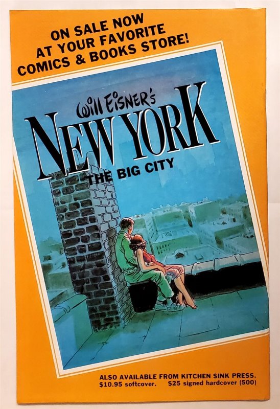 Border Worlds (Vol. 1) #2 (Sept 1986, Kitchen Sink) 7.0 FN/VF