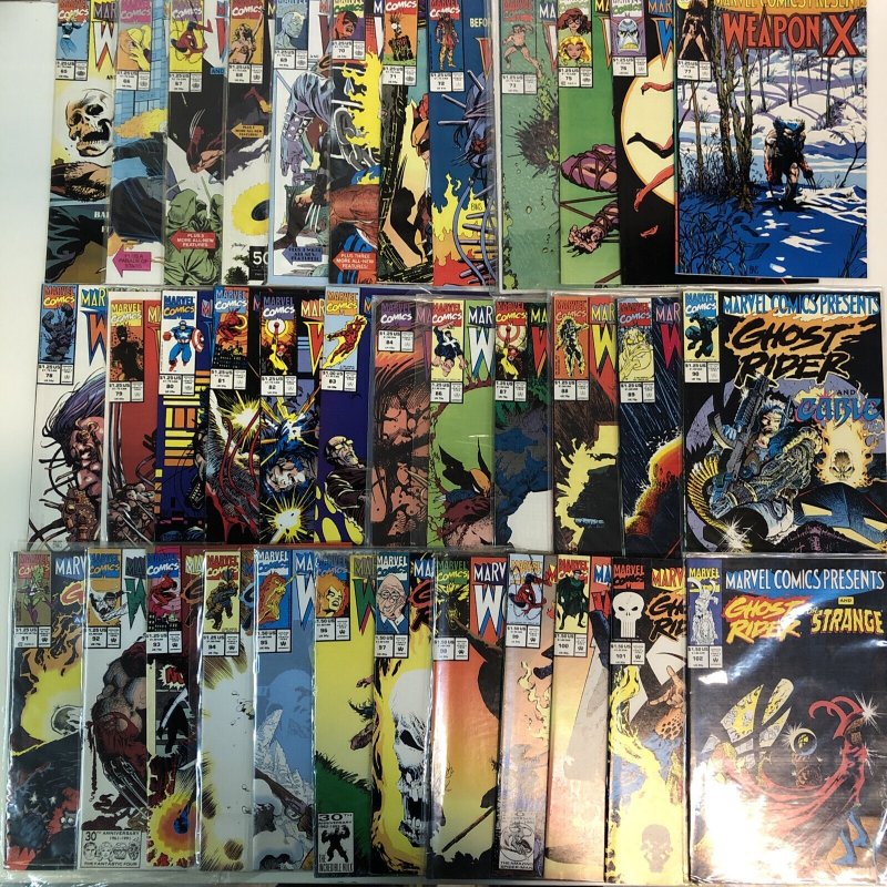 Marvel Comics Presents (1988) Set # 1-10 & 38-116 & 124-174 (VF/NM) Marvel